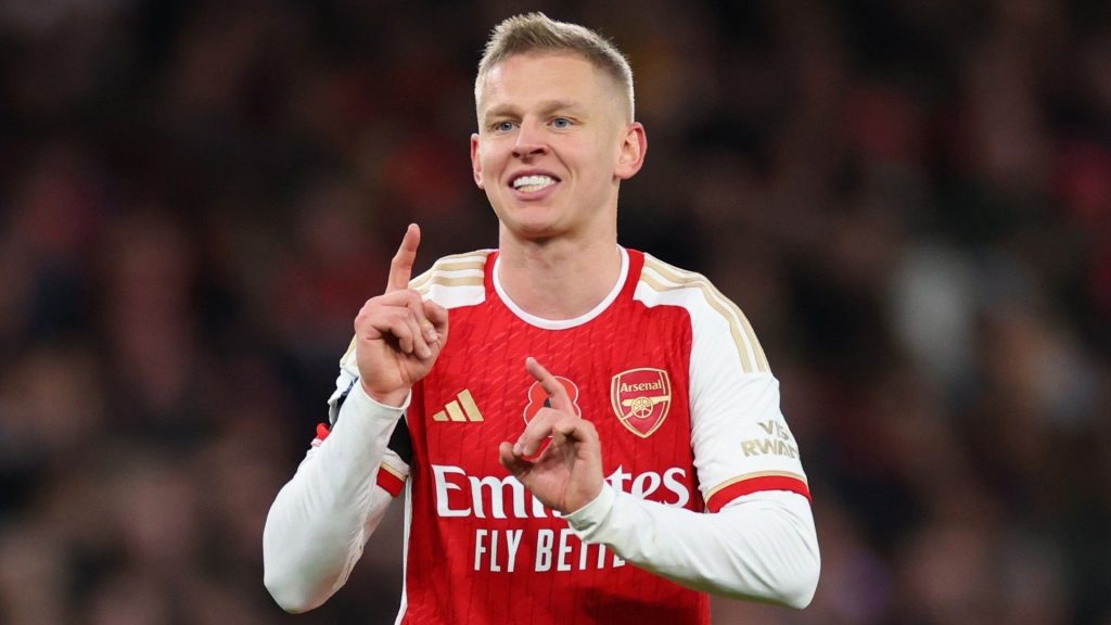 Ganti Nomor Punggung, Oleksandr Zinchenko Pastikan Bertahan di Arsenal