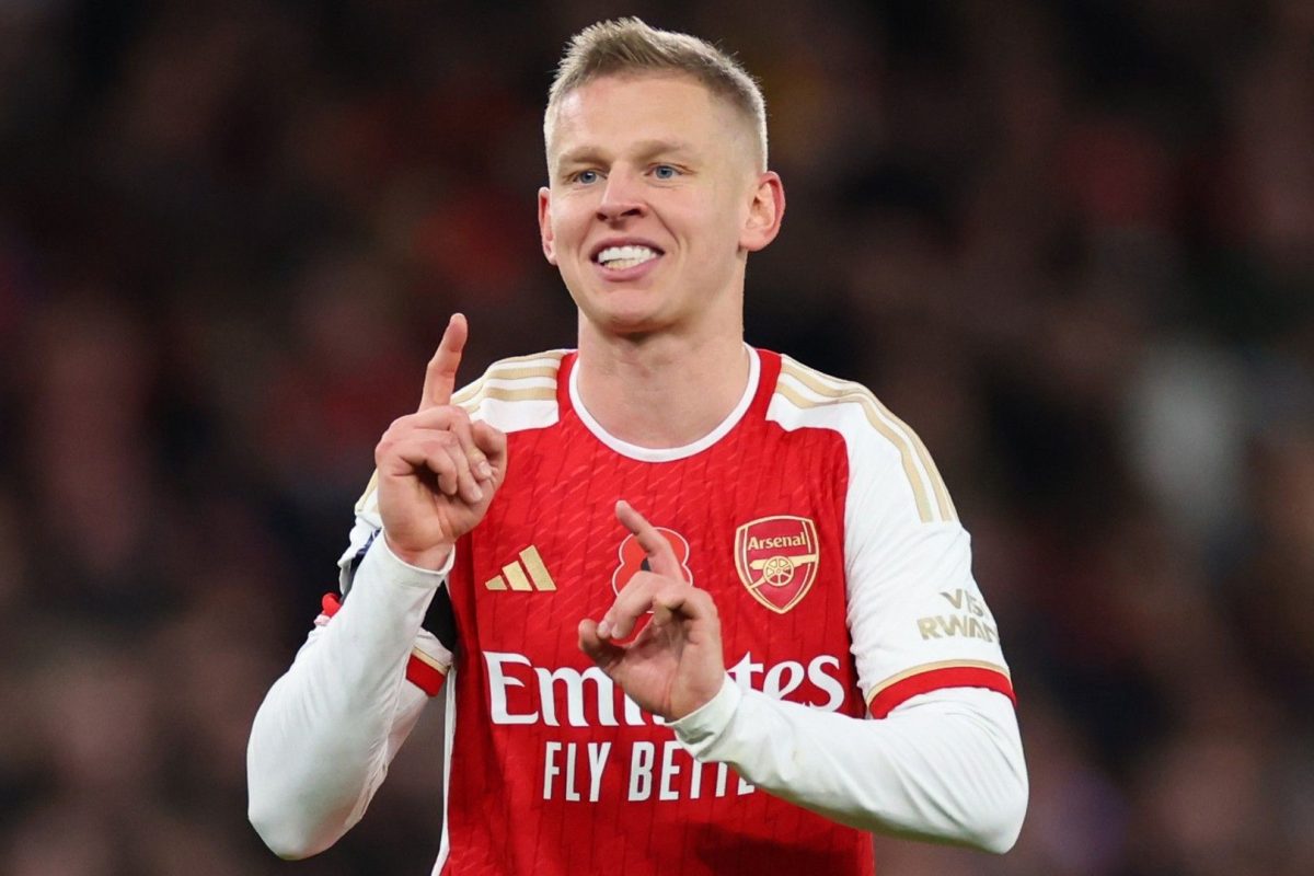 Ganti Nomor Punggung, Oleksandr Zinchenko Pastikan Bertahan di Arsenal