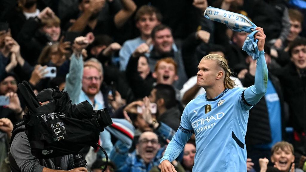 Statistik Menarik dari Manchester City vs Arsenal: Erling Haaland Cetak Gol ke-100