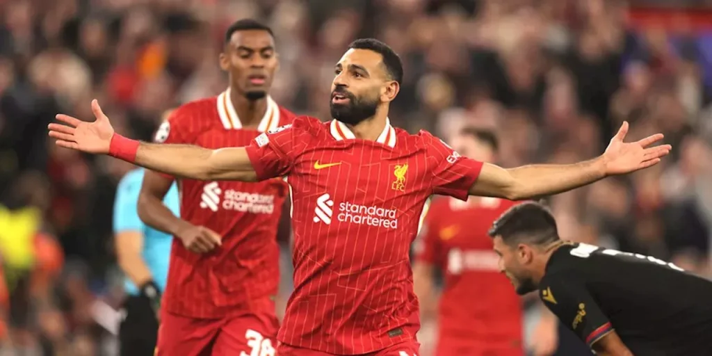 Pujian Arne Slot Untuk Salah yang Bawa Liverpool Sikat Bologna: Fantastis!