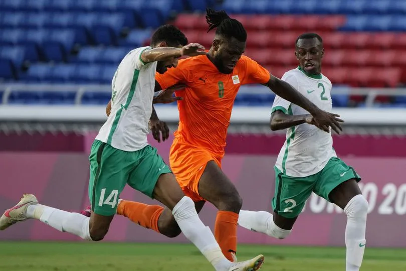 Arab Saudi vs Pantai Gading